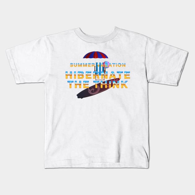 Summer Vacation Kids T-Shirt by teepossible